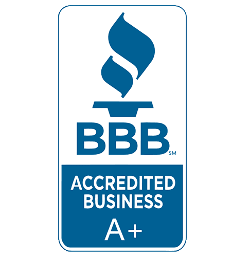 BBB Accredited Business — A+ Rating